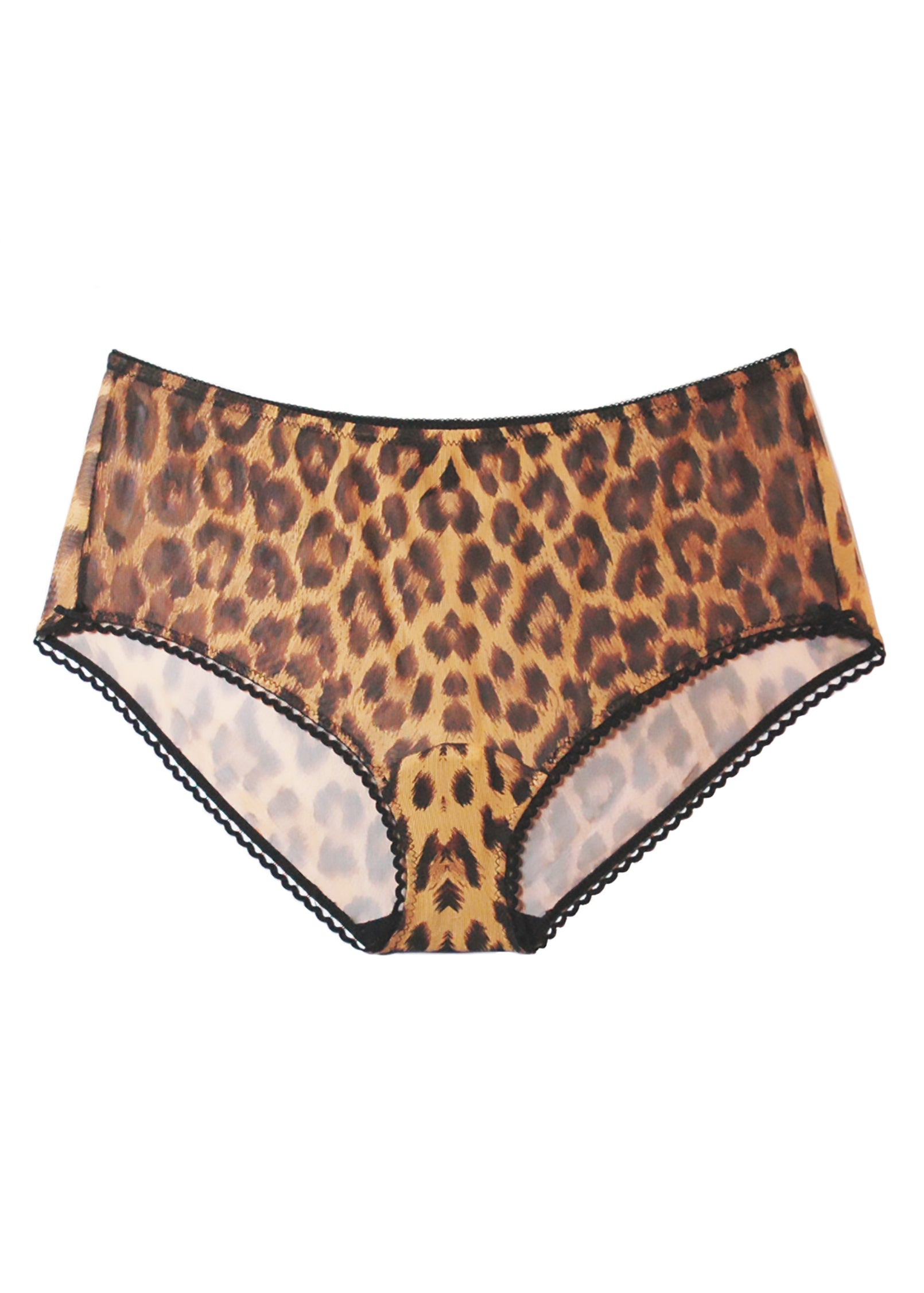 Leopard Print G-string - DEBORAH MARQUIT