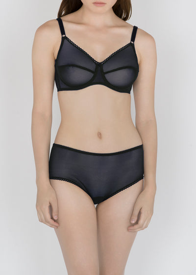 ESPRIT - Padded wireless bra with geo print at our online shop
