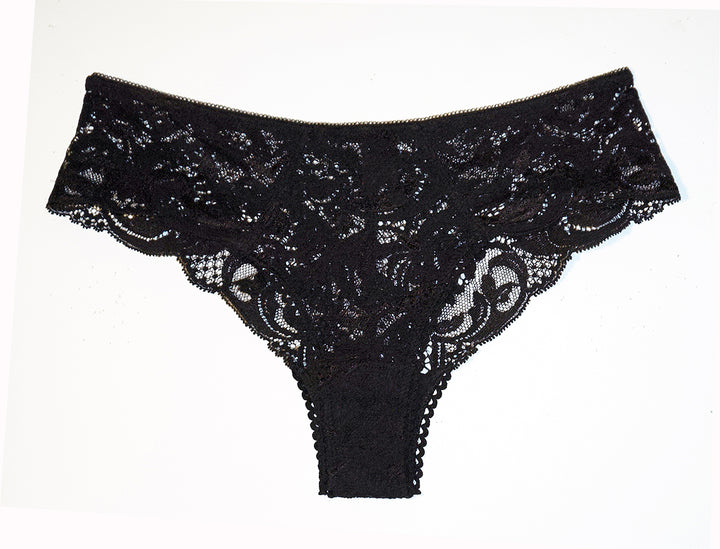 Versailles French-Cut Lace Briefs - DEBORAH MARQUIT